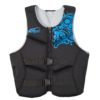 X2O Men's Comfort Wave Life Vest, Black/Blue
