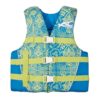 Youth Closed Sided Life Vest Tribal Print
